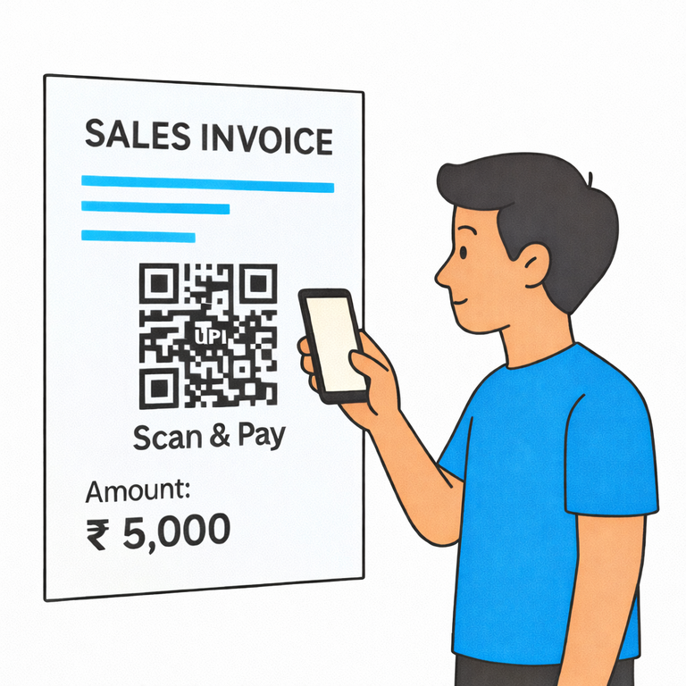 💡 Generating a UPI QR Code in Frappe Using Python - Cover Image